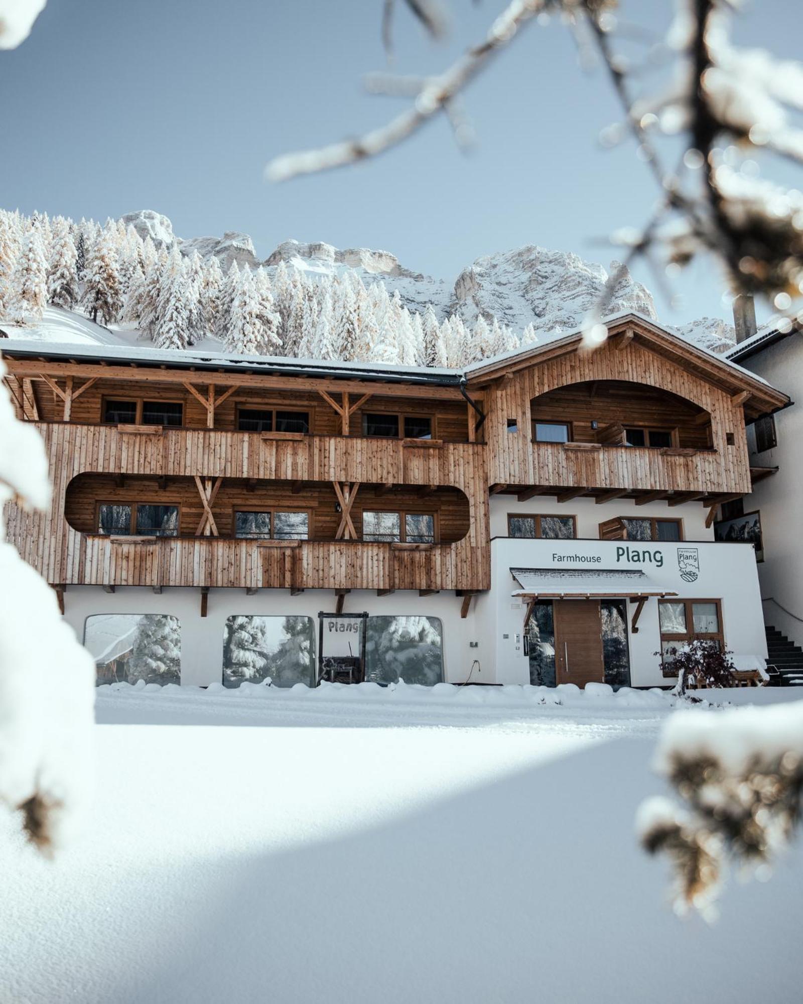 Plang Farmhouse San Cassiano  Buitenkant foto